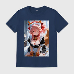 Мужская футболка Фейт Тамамо в костюме горничной