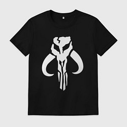 Мужская футболка Знак мандалора The mandalorian