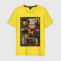 Мужская футболка GTA: Moscow 1940