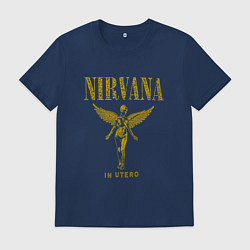 Мужская футболка Nirvana retro