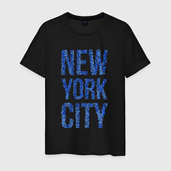 Мужская футболка Blue New York City