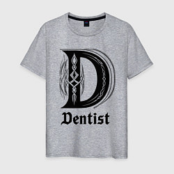 Мужская футболка D - dentist