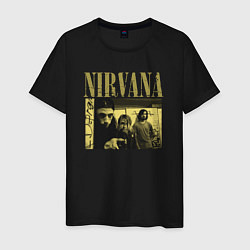 Мужская футболка Nirvana foto band