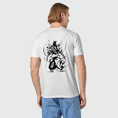 Мужская футболка Миямото Мусаси / Белый – фото 4