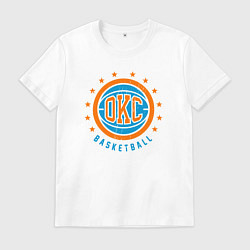 Мужская футболка OKC basketball team