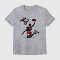 Мужская футболка Michael Jordan dunk