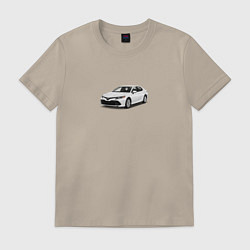 Мужская футболка Toyota camry white