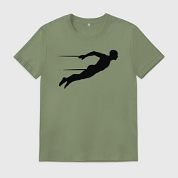 Мужская футболка Скорость плавца