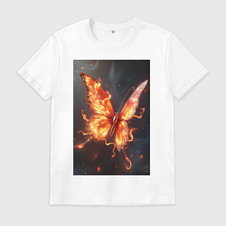 Мужская футболка Огненная бабочка