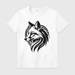 Мужская футболка Лисий логотип