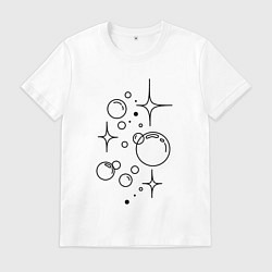 Мужская футболка Мыльные пузыри