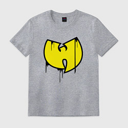 Футболка хлопковая мужская Wu-Tang style, цвет: меланж