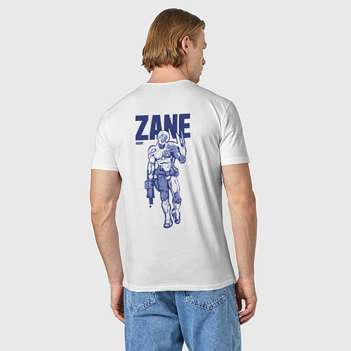 Мужская футболка Borderlands zane / Белый – фото 4