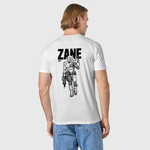 Мужская футболка Borderlands zane / Белый – фото 4