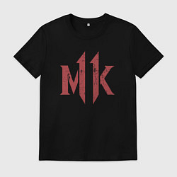 Футболка хлопковая мужская Kombat, цвет: черный