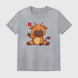 Мужская футболка Корова милашка