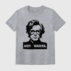 Мужская футболка Энди Уорхол портретный образ