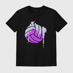 Мужская футболка Purple ball