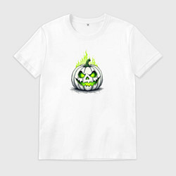 Мужская футболка Halloween pumplin