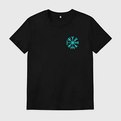 Мужская футболка Скандинавский компас из рун вегвизир