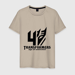 Мужская футболка Трансформеры 4