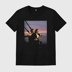 Мужская футболка Titanic love