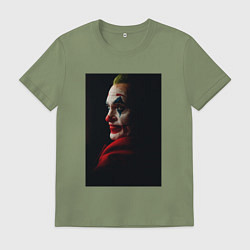 Футболка хлопковая мужская Милый Джокер, цвет: авокадо