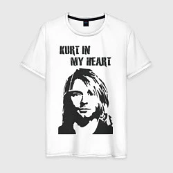 Мужская футболка Kurt in my heart