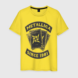 Мужская футболка Metallica: since 1981