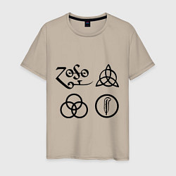 Мужская футболка Led Zeppelin: symbols