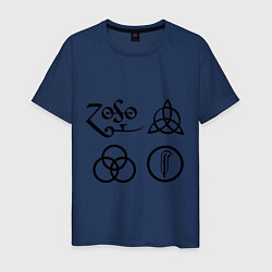 Мужская футболка Led Zeppelin: symbols