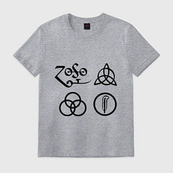 Мужская футболка Led Zeppelin: symbols
