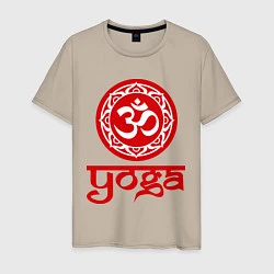 Мужская футболка OM Yoga