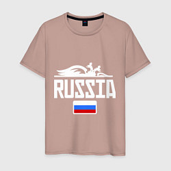 Мужская футболка Russia