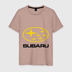 Мужская футболка Subaru Logo