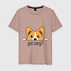 Мужская футболка Got Corgi