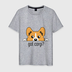 Мужская футболка Got Corgi