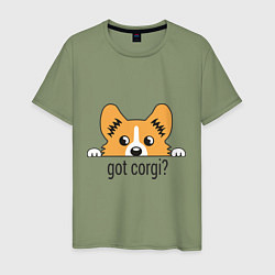 Мужская футболка Got Corgi