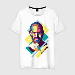 Мужская футболка Steve Jobs Art