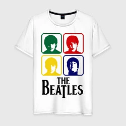 Мужская футболка The Beatles: Colors