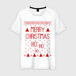 Мужская футболка Merry christmas