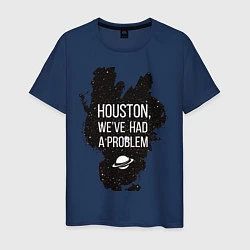 Мужская футболка Хьюстон, у нас проблемы