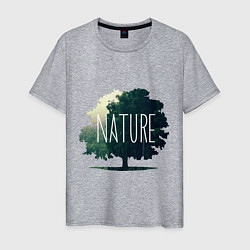 Мужская футболка Природа