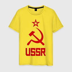 Мужская футболка СССР - великая держава