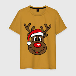 Мужская футболка Рождественский олень