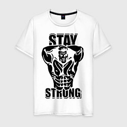 Мужская футболка Stay strong