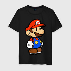 Мужская футболка Влюбленный Марио