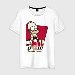 Мужская футболка DOH: Donuts Homer
