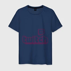 Мужская футболка Twitch Logo