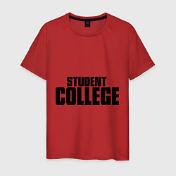 Мужская футболка Студент колледжа